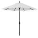 Arlmont & Co. Rudisill 9 Ft Auto Tilt Aluminum Umbrella w/ LED Lights & Sunbrella Fabric | 108 W x 108 D in | Wayfair