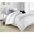 House of Hampton® Torry Comforter Set Polyester/Polyfill/Microfiber in White | King Comforter + 7 Additional Pieces | Wayfair