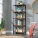 17 Stories Arturs 56.75" H x 23.5" W Bookcase, Metal in White/Yellow | 56.75 H x 23.5 W x 11.63 D in | Wayfair EB9FDBA3B3AE415884F904FF025DBACB