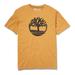 Timberland Men's SS Kennebec River Tree Logo Tee (Size S) Wheat, Cotton