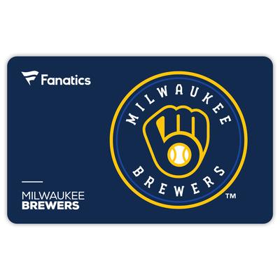 Milwaukee Brewers Fanatics eGift Card