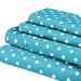 Isabelle & Max™ Palestro Polka Dots 600 Tc Cotton Poly Blend Deep Pocket Bed Sheet Set Cotton in Blue | Twin XL | Wayfair VVRO1918 27444424