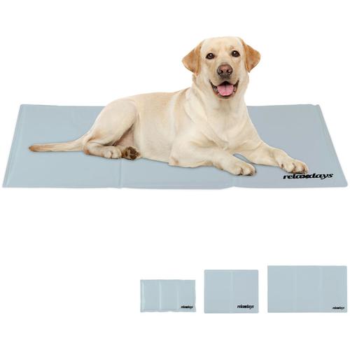 Kühlmatte Hund, selbstkühlend, abwischbar, robust, mit Gel, Kühldecke für Tiere, Kältedecke 60 x