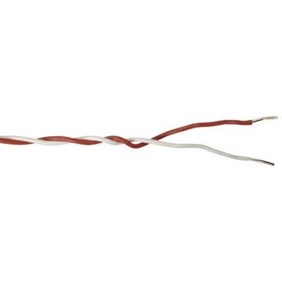 Klingeldraht yk 2 x 0,6 - 25 Meter, rot/weiß Kabel & Leitungen Image