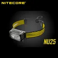 NITECORE – lampe frontale Rechargeable NU25 3 Sources de lumière double faisceau 400 Lumens