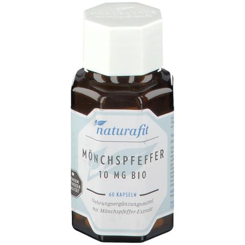 Naturafit Mönchspfeffer 10 mg Bio Kapseln 60 St