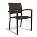 GAR Bayhead Armchair in Brown | 33.5 H x 22.5 W x 23.5 D in | Outdoor Furniture | Wayfair BAYHEAD ARM COFF/BLK