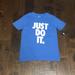 Nike Shirts & Tops | Big Boy’s Nike Nsw Graphic T-Shirt, M Nwt | Color: Blue/White | Size: Mb