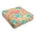 Bungalow Rose Outdoor Seat Cushion Polyester in Orange/Green/Brown | 5 H x 23.5 W in | Wayfair 4152A91BCB9C4085A6702217E7F4B100