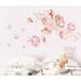 GK Wall Design Floral Vintage Peony Flowers Removable Textured Wallpaper Non-Woven in White | 187 W in | Wayfair GKWP000327W187H106