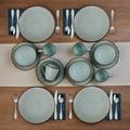 Pfaltzgraff Joanne 16-Piece Dinnerware Set, Assorted Ceramic/Earthenware/Stoneware in Blue | Wayfair 5274258