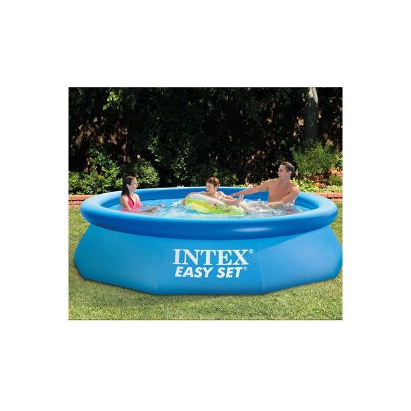 intex-10ft-x-30in-easy-set-inflatable-round-plastic-family-swimming-pool---pump-plastic-in-blue-|-30-h-x-120-w-x-120-d-in-|-wayfair-28121eh-wmt/