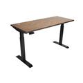 Inbox Zero Lift it Electric Height Adjustable Standing Desk Wood/Metal in Black | 48 W x 30 D in | Wayfair 7723D87C9AB349E3A0BF0C39D421369D