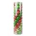 Combo 55Pc Christmas Ornament-Mix Color- Jeco Wholesale CHD-TA133