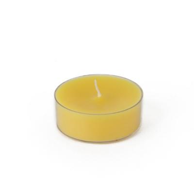 Mega Oversized Yellow Tealights (12Pc/Box)- Jeco Wholesale CTM-022