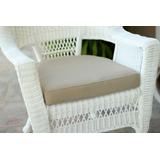 Tan Single Chair Cushion- Jeco Wholesale FS006-CS