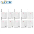 Earykong – détecteur de porte-fenêtre magnétique pour système d'alarme GSM sans fil 433MHz alarmes