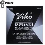 ZIKO – cordes de guitare électrique en Nickel accessoires pour Instruments de musique spéciaux