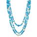 Kate Spade Jewelry | Kate Spade Azure Allure Multi Strand Necklace | Color: Blue/Gold | Size: Os