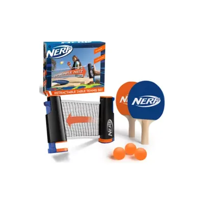 Nerf Retractable Go Anywhere Table Top Tennis Game