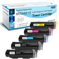 Compatible for Xerox 6515 6510 Toner Cartridge for Xerox WorkCentre 6515DN 6515DNI 6515DNM 6515N Phaser 6510DN 6510DNI 6510DNM 6510N Printers (2BK/C/M/Y)