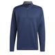 adidas Golf Mens Club 1/4 Zip Sweater - Crew Navy - XXL