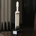 SpaceX-Modèle de Faucon Fusée pour Homme Super RapDesktop Ornements de Décoration pour la Maison