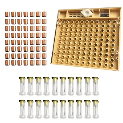 Kit de tasse de normalisation de cellule d'équation en plastique outils d'abeilles cages système