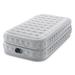 Twin 20" Air Mattress - Intex Dura Beam Supreme Flow w/ Built in Pump Gray | 75 H x 39 W 20 D Wayfair 64487ED