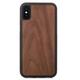 Woodcessories - Bumper Case kompatibel mit iPhone XS Max Hülle Holz Walnuss