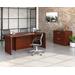 "Affirm 72"" x 36"" Bowfront Desk with Lateral File - Sauder 430225"