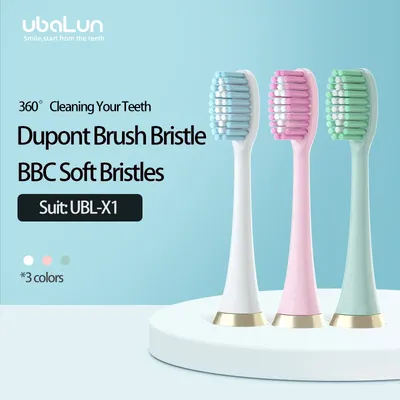 UBALUN-Têtes de brosse à dents sonique buse de rechange DoPunt uniquement adaptée à la brosse à
