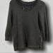 J. Crew Sweaters | J.Crew Gray Xxs Wool 3/4 Sleeve Pullover Sweater | Color: Gray | Size: Xxs