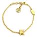Louis Vuitton Jewelry | Auth Louis Vuitton Initial K Gold Tone Bracelet | Color: Gold | Size: Length 19 Cm / 7.5 In