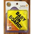 Safety 1st #489180030 Schild "Baby On Board", Gelb