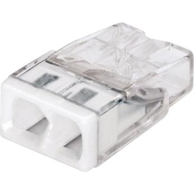 2273-202-100 2273 Dosenklemme flexibel: - starr: 0.5-2.5 mm² Polzahl: 2 100 St. Transparent, w