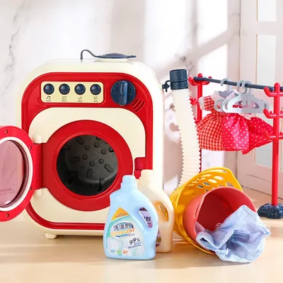Machine à laver pour enfants jouet de Simulation de maison de jeu Mini jouets électriques