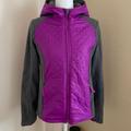 Athleta Jackets & Coats | Athleta Girl Age 14 Bundle Me Jacket Purple/ Gray | Color: Gray/Purple | Size: 14g