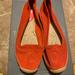 Michael Kors Shoes | Michael Kors Espadrilles Slip Ons | Color: Orange | Size: 8.5