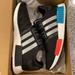 Adidas Shoes | Adidas Men’s Nmd R1 Black Red Blue Shoes Size 10 | Color: Black/Red | Size: 10