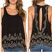 Free People Tops | Free People Toosaloosa Attina Tank Black | Color: Black/White | Size: S