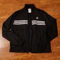 Adidas Jackets & Coats | Black Adidas Lightweight Track Jacket | Color: Black/White | Size: M