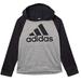 Adidas Shirts & Tops | Boys Girls Adidas Lightweight Hoodie Sweatshirt Size Small 8 Pocket Nwt | Color: Black/Gray | Size: Sb