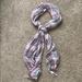 American Eagle Outfitters Accessories | Ae Plaid Lightweight Gray And Pink Scarf/Wrap | Color: Gray/Pink | Size: Os