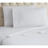 Micro Flannel® Solid White Flannel Sheet Set by Shavel Home Products in White (Size QUEEN)