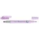 Pentel SLW11P-VE Illumina Flex Textmarker in Pastellfarben mit Doppelspitze zum Hervorheben, Unterstreichen, Markieren und Akzente setzen, schlanke Stiftform, violett, 10 Stück