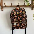 Disney Bags | Disney Authentic Aladdin Abu Backpack Nwt | Color: Black/Orange | Size: Os