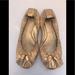 Tory Burch Shoes | Gold Tory Burch Flats | Color: Gold | Size: 6.5