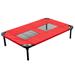 Red Elevated Pet Bed Comfort Cot, 35.2" L X 22.4" W, Medium