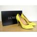 J. Crew Shoes | J Crew Lemon Yellow Mona Suede Pumps | Color: Yellow | Size: 7.5